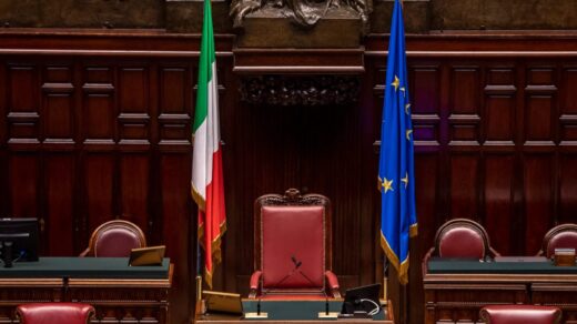 Protesta dei lavoratori dell'ex Ilva a Taranto