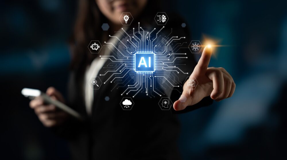 Illustrazione sull'intelligenza artificiale e investimenti