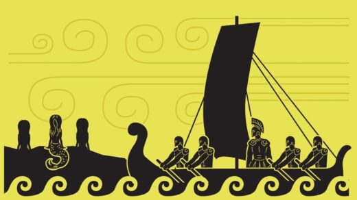 Illustrazione di un video AI ispirato all'Odissea